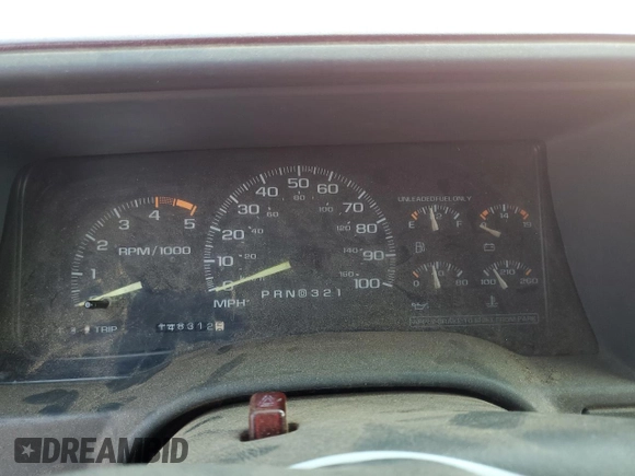 1995 Chevrolet Tahoe with VIN NCS107261, listed as a Copart auction lot 68515244 with 148,312 mi miles and Salvage title. Bid and sale history available at DreamBid. Image 9.