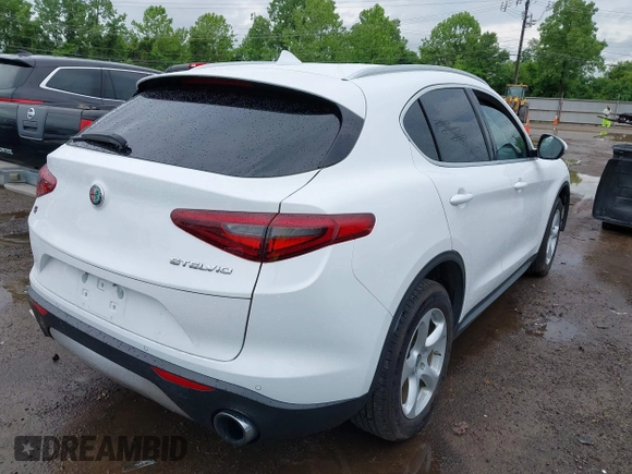 2019 Alfa Romeo Stelvio z VIN ZASPAKAN6K7C73740, wystawiony jako IAAI lot #42296395 z przebiegiem 49 646 mil mil oraz . Historia ofert i sprzedaży dostępna na DreamBid. Obrazek 4.