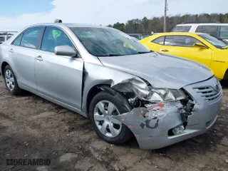 2007 Toyota Camry CE with VIN 4T1BE46K57U058968, listed as a IAAI auction lot 41575793 with 155,385 mi miles. Bid and sale history available at carsss.com. Image 1.