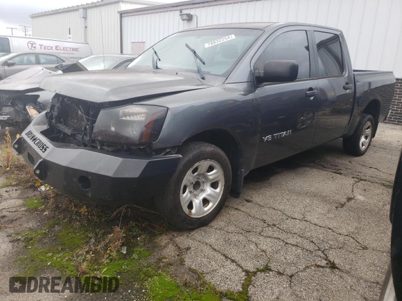 2007 Nissan Titan XE with VIN 1N6AA07A77N239068, listed as a Copart auction lot 78832254 with Not Provided miles and Salvage Title. Bid and sale history available at DreamBid. Image 1.