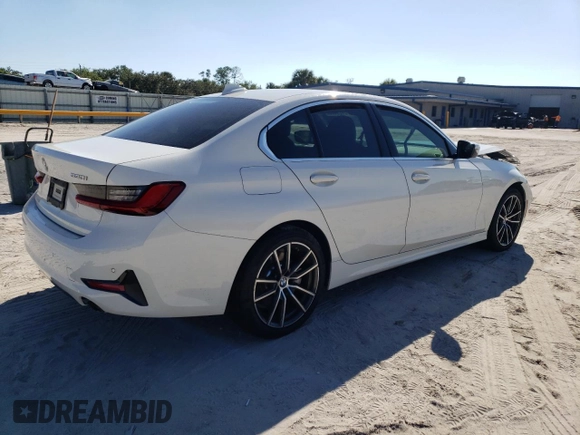 2020 BMW 3 Series 330i with VIN 3MW5R1J02L8B32197, listed as a Copart auction lot 70729452 with Not Provided miles. Bid and sale history available at carsss.com. Image 3.