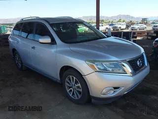 2014 Nissan Pathfinder SL with VIN 5N1AR2MN7EC661988, listed as a IAAI auction lot 42723548 with 211,044 mi miles and . Bid and sale history available at DreamBid. Image 1.