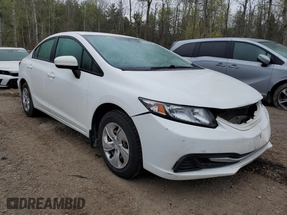2014 Honda Civic LX z VIN 2HGFB2F47EH014380, wystawiony jako Copart lot #53537655 z przebiegiem 180 181 mil mil oraz Czysty tytuł • Clean title. Historia ofert i sprzedaży dostępna na DreamBid. Obrazek 4.