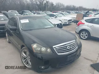 2008 Infiniti M45 with VIN JNKBY01E78M500350, listed as a IAAI auction lot 41740865 with 1 mi miles. Bid and sale history available at carsss.com. Image 6.