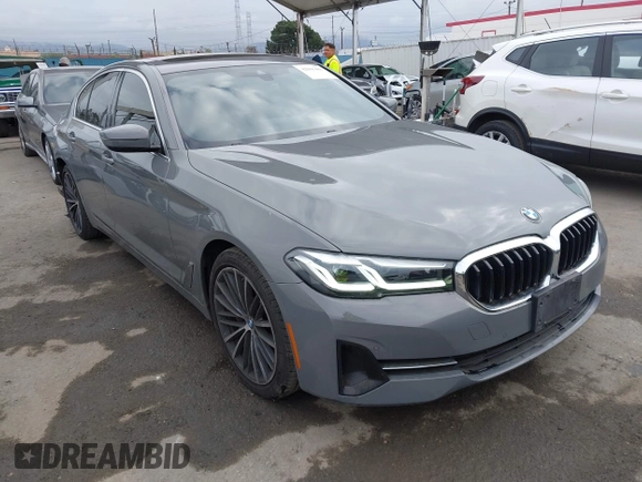 2021 BMW 5 Series 530i with VIN WBA53BH08MWX16268, listed as a IAAI auction lot 42065485 with 42,659 mi miles and . Bid and sale history available at DreamBid. Image 1.