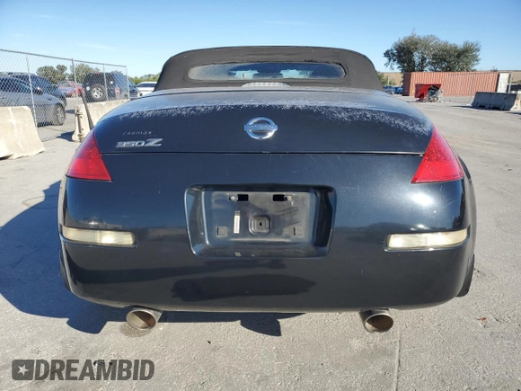 2008 Nissan 350Z Enthusiast with VIN JN1BZ36A98M852774, listed as a Copart auction lot 82918424 with Not Provided miles and Clean Title. Bid and sale history available at DreamBid. Image 6.