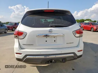 2014 Nissan Pathfinder Platinum with VIN 5N1AR2MNXEC636633, listed as a Copart auction lot 63584915 with 181,877 mi miles and Salvage title. Bid and sale history available at DreamBid. Image 6.