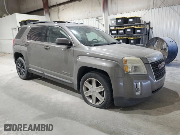 2011 GMC Terrain SLT-1 with VIN 2CTFLVEC2B6448269, listed as a Copart auction lot 49658925 with 99,217 mi miles and Salvage title. Bid and sale history available at DreamBid. Image 4.
