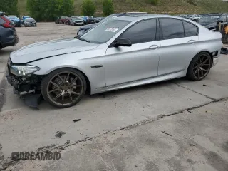 2016 BMW 5 Series 535i xDrive with VIN WBA5B3C51GG254873, listed as a Copart auction lot 58576185 with 64,511 mi miles and Salvage title. Bid and sale history available at DreamBid. Image 1.