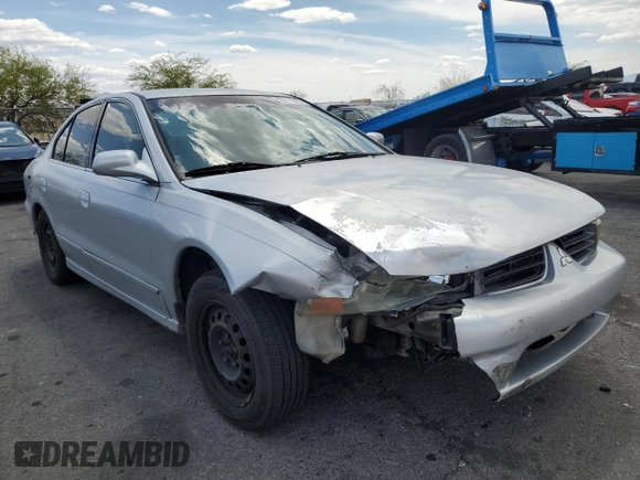 2003 Mitsubishi Galant ES z VIN 4A3AA46G23E104166, wystawiony jako Copart lot #55272055 z przebiegiem 160 653 mil mil oraz Szkoda całkowita • Salvage title. Historia ofert i sprzedaży dostępna na DreamBid. Obrazek 4.