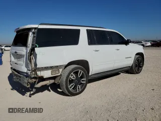 2019 Chevrolet Suburban Premier with VIN 1GNSKJKJ1KR166497, listed as a Copart auction lot 87331014 with 162,269 mi miles and Salvage Title. Bid and sale history available at DreamBid. Image 3.