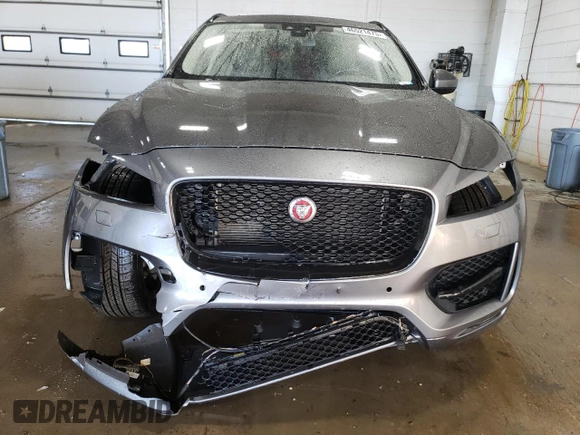 2017 Jaguar F-Pace 35t R-Sport with VIN SADCL2BV1HA886526, listed as a Copart auction lot 46521475 with 129,505 mi miles and Salvage Title. Bid and sale history available at DreamBid. Image 5.