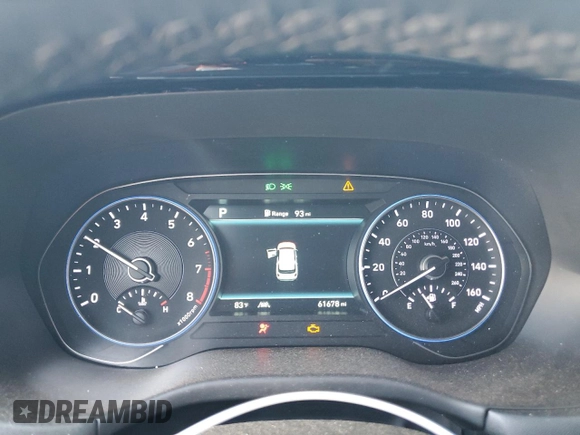 2020 Hyundai Palisade SEL with VIN KM8R34HE8LU076547, listed as a Copart auction lot 52803595 with 61,678 mi miles and Salvage title. Bid and sale history available at DreamBid. Image 9.