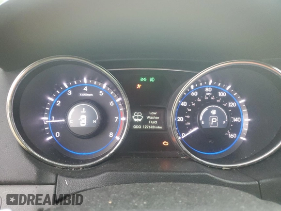 2011 Hyundai Sonata Limited with VIN 5NPEC4AC3BH120166, listed as a Copart auction lot 56607365 with 127,608 mi miles and Clean Title. Bid and sale history available at DreamBid. Image 9.