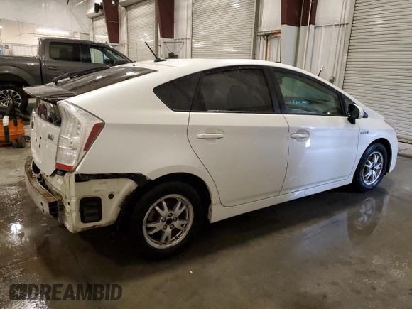 2010 Toyota Prius II with VIN JTDKN3DU8A1005435, listed as a Copart auction lot 46633955 with 189,790 mi miles and Salvage Title. Bid and sale history available at DreamBid. Image 3.