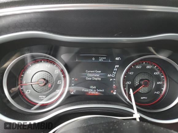 2016 Dodge Charger SXT with VIN 2C3CDXHG0GH121438, listed as a Copart auction lot 52335635 with 211,693 mi miles and Clean Title. Bid and sale history available at carsss.com. Image 9.