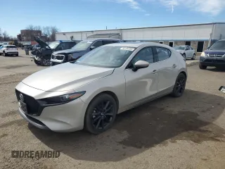 2022 Mazda Mazda3 Hatchback Premium with VIN JM1BPBML2N1501090, listed as a Copart auction lot 48104385 with 22,356 mi miles and Salvage Title. Bid and sale history available at carsss.com. Image 1.