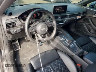 2018 Audi S5 Prestige z VIN WAUR4AF50JA011058, wystawiony jako Copart lot #54910465 z przebiegiem 63 142 mil mil oraz Czysty tytuł • Clean title. Historia ofert i sprzedaży dostępna na DreamBid. Obrazek 8.