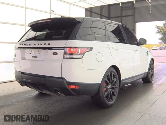 2017 Land Rover Range Rover Sport HSE with VIN SALWR2FK5HA668041, listed as a Copart auction lot 62640065 with 183,049 mi miles and Clean title. Bid and sale history available at DreamBid. Image 4.