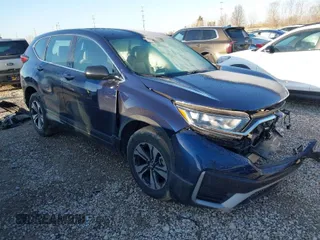 2020 Honda CR-V LX with VIN 2HKRW2H23LH632375, listed as a IAAI auction lot 41855832 with 37,054 mi miles. Bid and sale history available at carsss.com. Image 1.