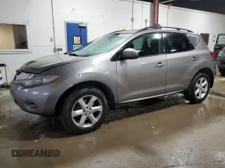 2009 Nissan Murano SL with VIN JN8AZ18WX9W145005, listed as a Copart auction lot 49650445 with 188,391 mi miles and Clean Title. Bid and sale history available at carsss.com. Image 1.