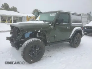 2021 Jeep Wrangler Sport z VIN 1C4GJXAN8MW856311, wystawiony jako Copart lot #45948825 z przebiegiem 16 550 mil mil oraz Czysty tytuł • Clean title. Historia ofert i sprzedaży dostępna na DreamBid. Obrazek 1.
