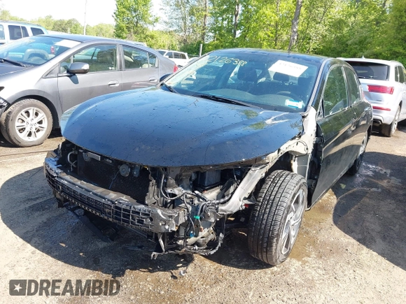 2016 Honda Accord Sedan LX with VIN 1HGCR2F34GA051734, listed as a IAAI auction lot 42126388 with 75,805 mi miles. Bid and sale history available at carsss.com. Image 6.