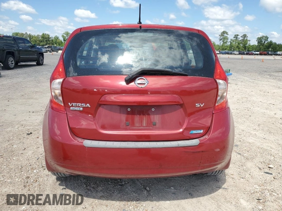 2015 Nissan Note S with VIN 3N1CE2CP9FL351166, listed as a Copart auction lot 56745735 with 112,639 mi miles and Salvage title. Bid and sale history available at DreamBid. Image 6.