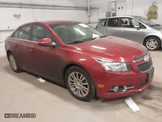 2011 Chevrolet Cruze LT w/2LT with VIN 1G1PG5S9XB7213897, listed as a IAAI auction lot 42062099 with 91,907 mi miles. Bid and sale history available at carsss.com. Image 1.