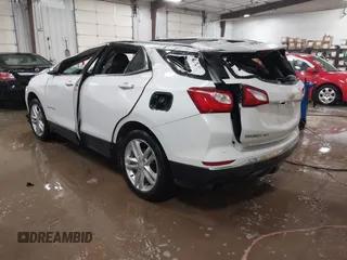 2019 Chevrolet Equinox Premier with VIN 2GNAXYEX0K6123688, listed as a IAAI auction lot 41542926 with 54,977 mi miles. Bid and sale history available at carsss.com. Image 3.