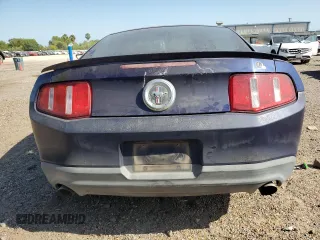 2011 Ford Mustang V6 with VIN 1ZVBP8AM4B5117328, listed as a Copart auction lot 52676965 with 186,581 mi miles and Salvage Title. Bid and sale history available at carsss.com. Image 6.