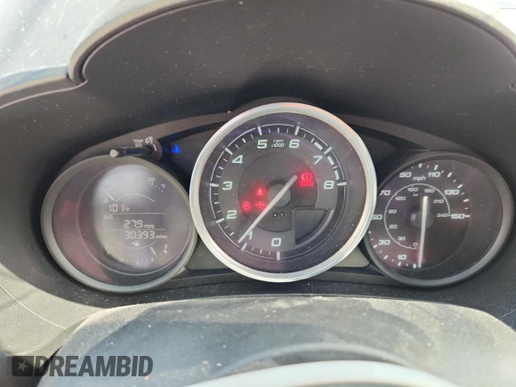 2018 FIAT 124 Spider Abarth with VIN JC1NFAEK6J0135745, listed as a Copart auction lot 62469345 with 30,393 mi miles and Salvage title. Bid and sale history available at DreamBid. Image 9.