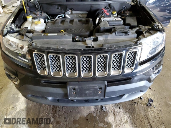 2016 Jeep Compass High Altitude с VIN 1C4NJDEB0GD738761, выставлен на аукционе Copart как лот 63696045 с пробегом 45 521 миль миль и Списание • Salvage title. История ставок и продаж доступна на DreamBid. Изображение 12.