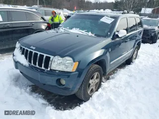2005 Jeep Grand Cherokee Limited with VIN 1J4HR58N45C654943, listed as a IAAI auction lot 41468554 with 105,172 mi miles. Bid and sale history available at carsss.com. Image 2.
