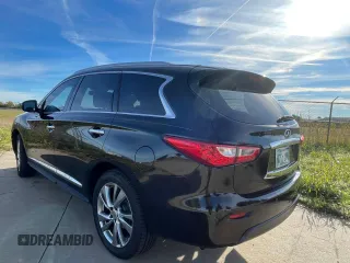 2013 Infiniti JX35 with VIN 5N1AL0MN2DC326710, listed as a Copart auction lot 80642574 with 174,686 mi miles and Clean Title. Bid and sale history available at carsss.com. Image 3.