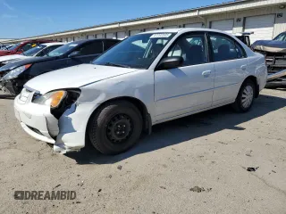 2003 Honda Civic LX with VIN 1HGES16503L020391, listed as a Copart auction lot 47292505 with 127,120 mi miles and Salvage Title. Bid and sale history available at carsss.com. Image 1.