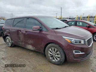2020 Kia Sedona LX with VIN KNDMB5C15L6605842, listed as a Copart auction lot 43246275 with 115,057 mi miles and Salvage Title. Bid and sale history available at carsss.com. Image 4.