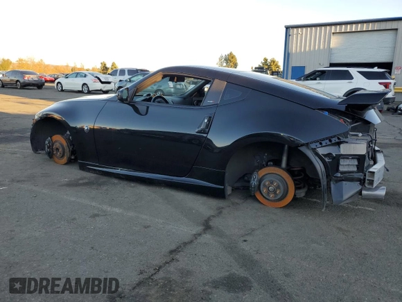 2010 Nissan 370Z Touring with VIN JN1AZ4EH9AM504978, listed as a Copart auction lot 80765274 with Not Provided miles and Salvage Title. Bid and sale history available at carsss.com. Image 2.