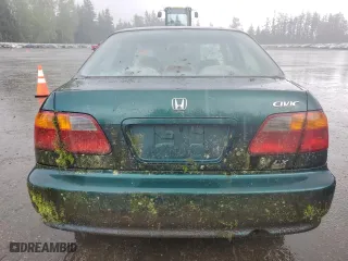2000 Honda Civic LX with VIN 1HGEJ6678YL008692, listed as a Copart auction lot 53534795 with 305,759 mi miles and Clean Title. Bid and sale history available at carsss.com. Image 6.