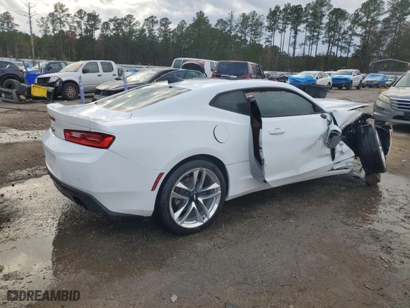 2017 Chevrolet Camaro 2LT with VIN 1G1FD1RX9H0103975, listed as a Copart auction lot 83843944 with 71,290 mi miles and Salvage Title. Bid and sale history available at carsss.com. Image 3.