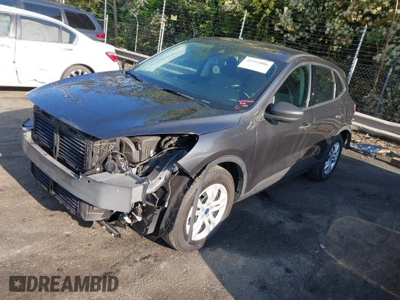 2020 Ford Escape S with VIN 1FMCU0F61LUA22935, listed as a IAAI auction lot 41915006 with 92,481 mi miles and . Bid and sale history available at carsss.com. Image 2.