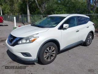 2016 Nissan Murano S with VIN 5N1AZ2MG2GN144123, listed as a IAAI auction lot 42041165 with 60,854 mi miles and . Bid and sale history available at carsss.com. Image 2.