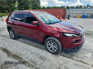 2018 Jeep Cherokee Latitude Plus with VIN 1C4PJLLXXJD612643, listed as a Copart auction lot 61998215 with 140,091 mi miles and Clean title. Bid and sale history available at DreamBid. Image 4.