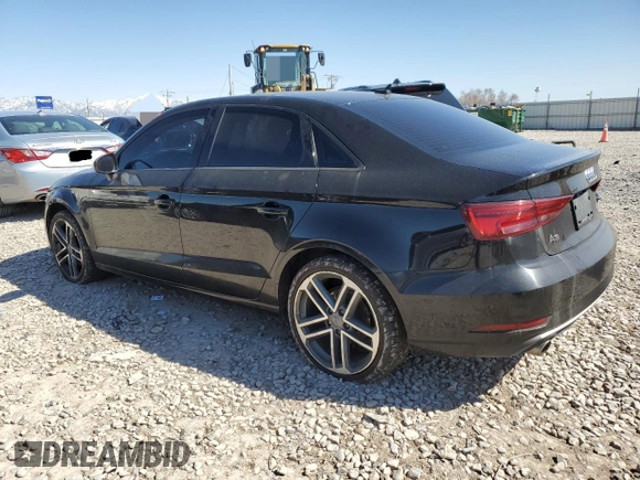 2017 Audi A3 Sedan Premium with VIN WAUB8GFF3H1013026, listed as a Copart auction lot 51569834 with 90,277 mi miles. Bid and sale history available at carsss.com. Image 2.
