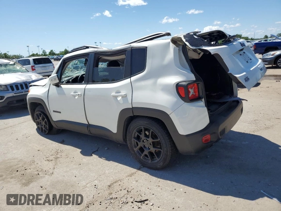 2020 Jeep Renegade Latitude с VIN ZACNJABB5LPL20384, выставлен на аукционе Copart как лот 57878445 с пробегом 50 307 миль миль и Списание • Salvage title. История ставок и продаж доступна на DreamBid. Изображение 2.