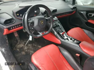 2017 Lamborghini Huracan z VIN ZHWUC2ZF5HLA08238, wystawiony jako Copart lot #80976764 z przebiegiem 28 932 mil mil oraz Szkoda całkowita • Salvage title. Historia ofert i sprzedaży dostępna na DreamBid. Obrazek 8.
