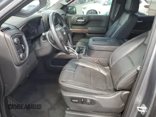 2020 Chevrolet Silverado 1500 High Country with VIN 3GCUYHET6LG366900, listed as a Copart auction lot 74656154 with 45,178 mi miles and Non Repairable. Bid and sale history available at carsss.com. Image 7.