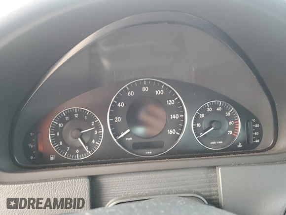 2005 Mercedes-Benz CLK 320 with VIN WDBTK65G55T037176, listed as a Copart auction lot 75594214 with Not Provided miles and Salvage Title. Bid and sale history available at DreamBid. Image 9.