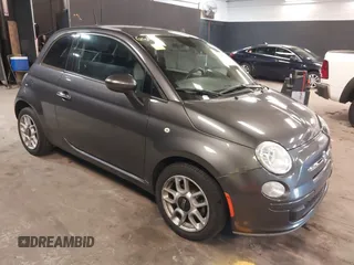2015 FIAT 500 Pop with VIN 3C3CFFARXFT581812, listed as a IAAI auction lot 42557130 with 76,351 mi miles and . Bid and sale history available at DreamBid. Image 1.