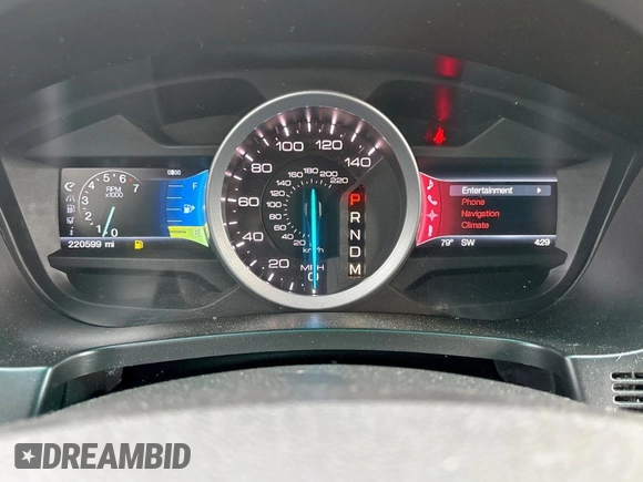 2012 Ford Explorer Limited with VIN 1FMHK8F87CGA91090, listed as a Copart auction lot 64853415 with 220,599 mi miles and Clean title. Bid and sale history available at DreamBid. Image 8.